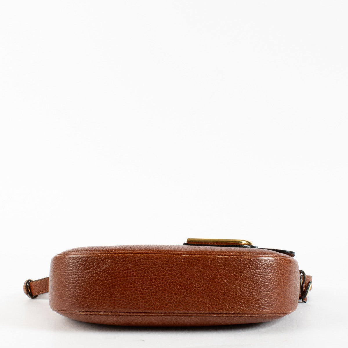 Delvaux Cognac Diva Crossbody Bag