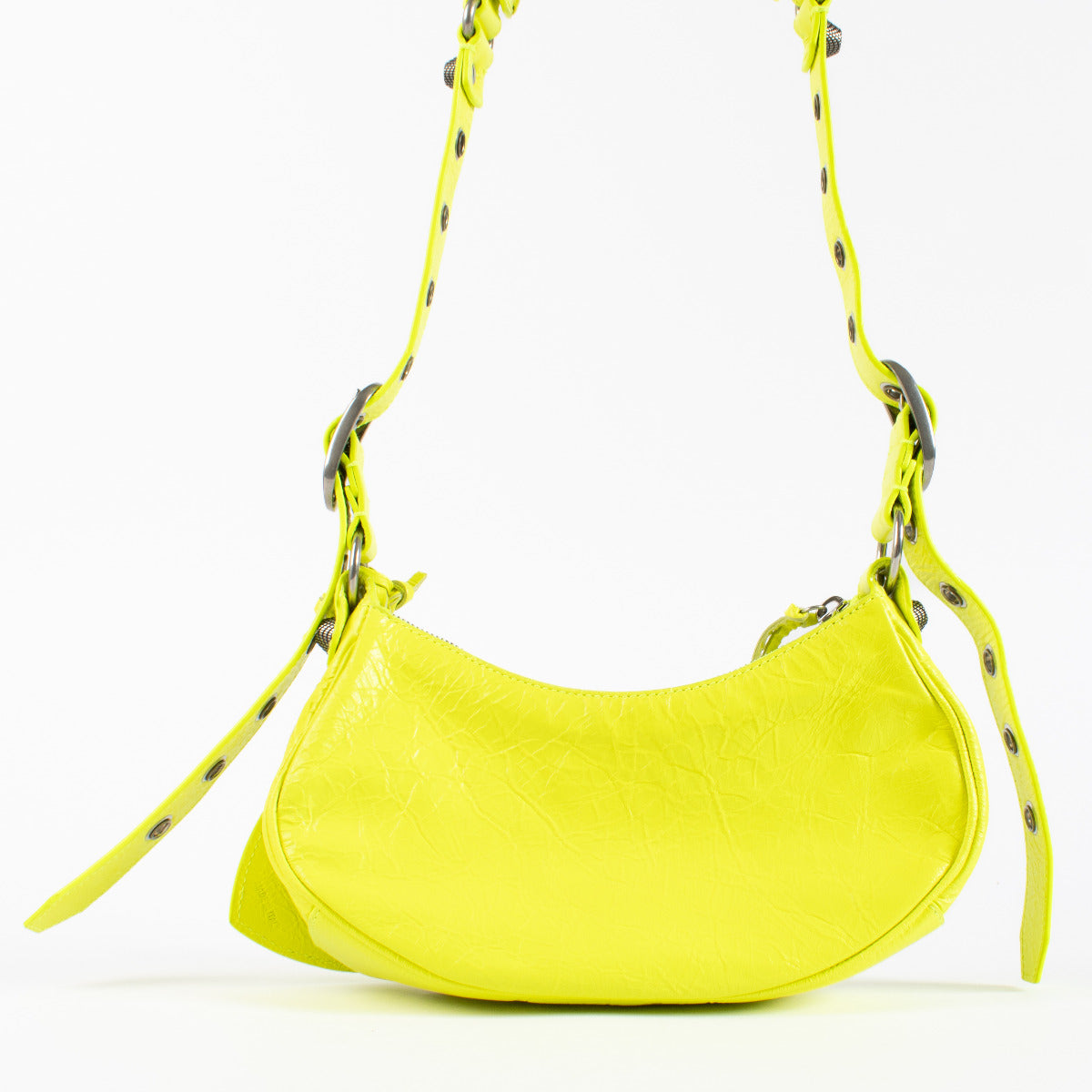 Balenciaga Fluo Yellow Le Cagole XS Bag – Labellov