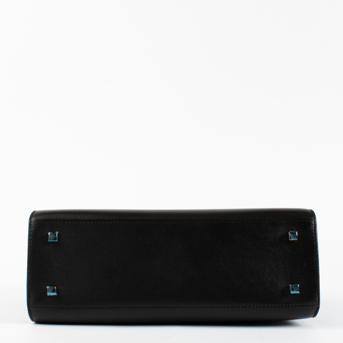 Delvaux Black Souple Calf Tempete MM Bag