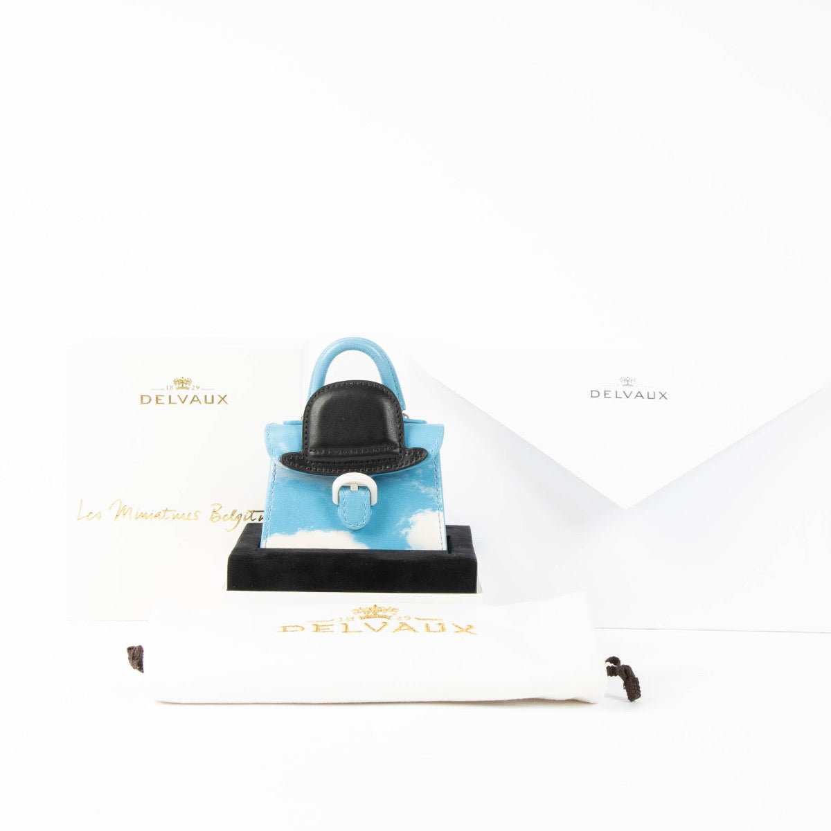 Authentic pre-loved Delvaux Knokke Le Zout Miniature Brillant Charm on Labellov.com