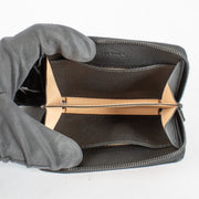 shop 100% authentic second hand Delvaux Bicolore Vegetal/Black Sellier Monsieur Wallet on Labellov.com