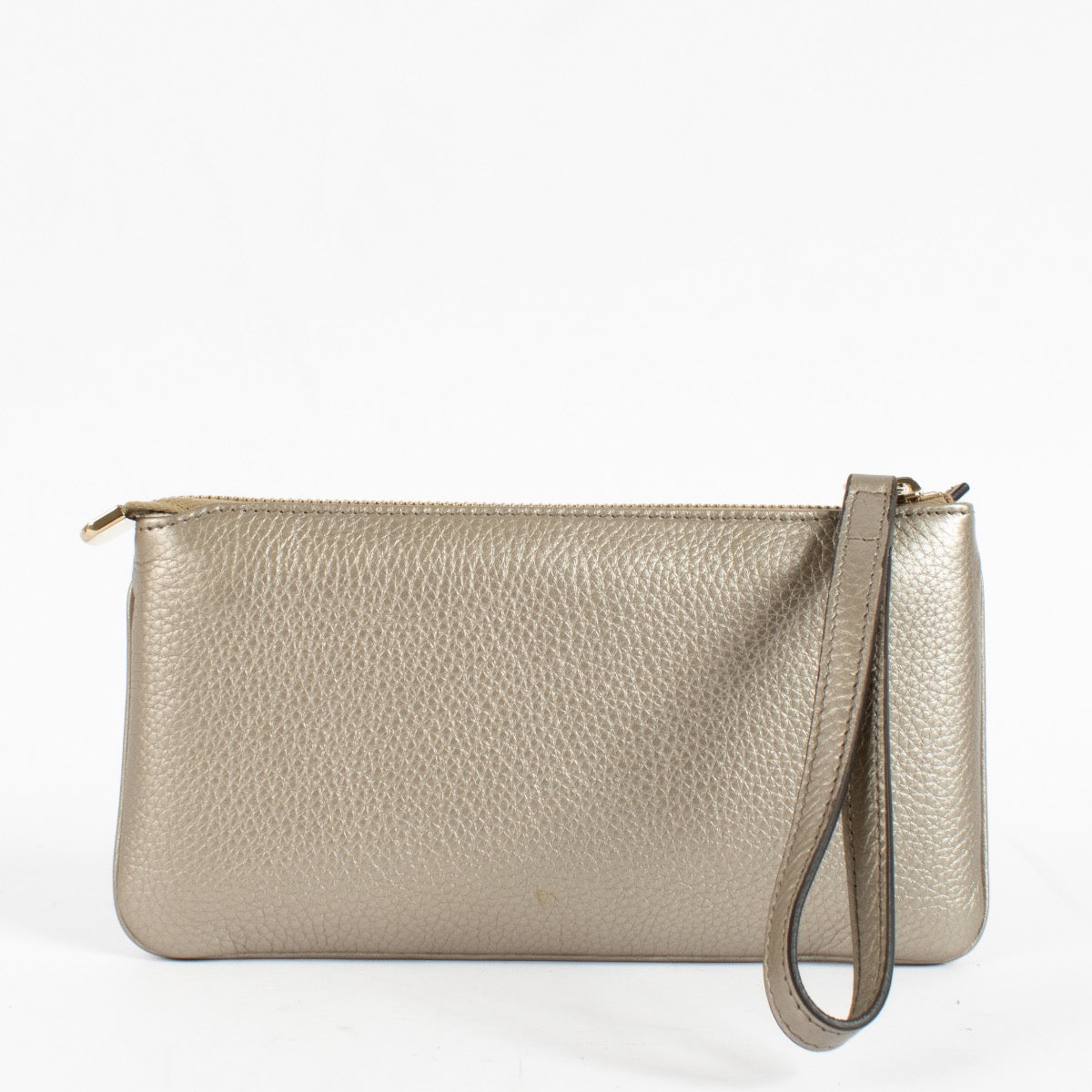 shop 100% authentic second hand Gucci Soho Gold GG Wristlet on Labellov.com