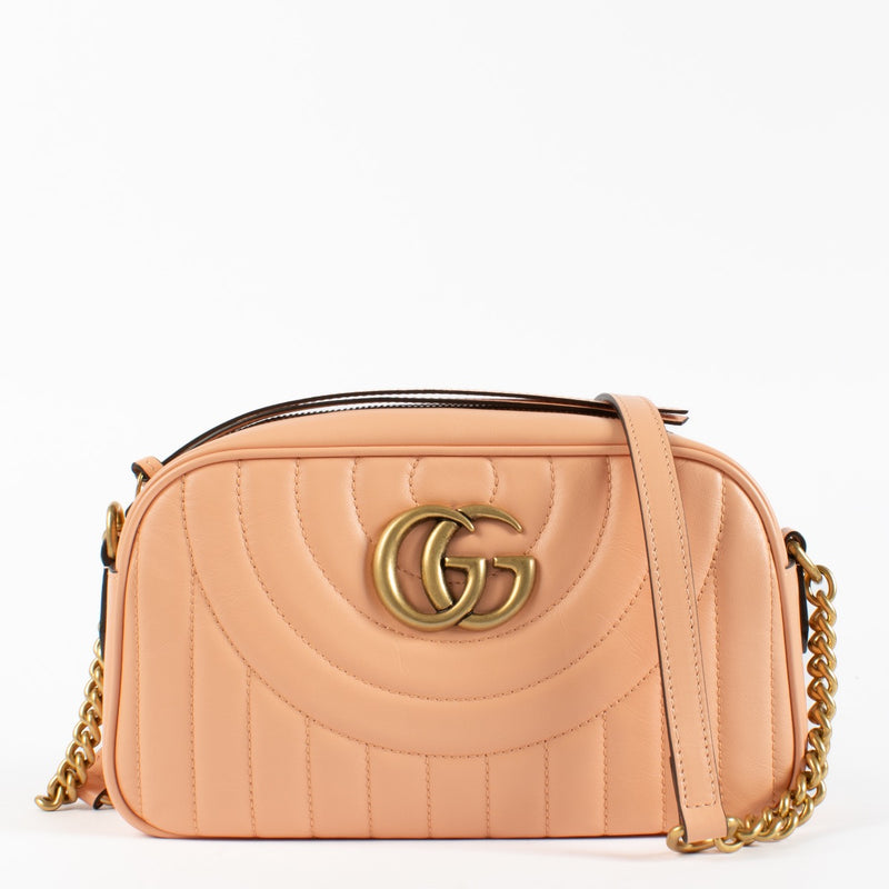 Sac photo Gucci GG Marmont rose
