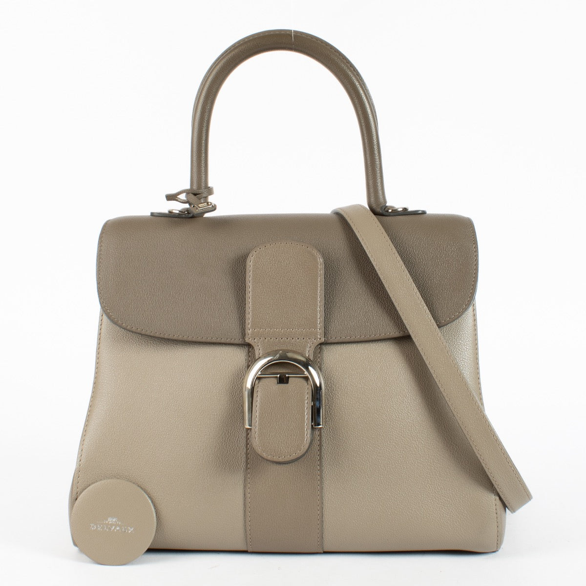 authentic preloved Delvaux Tourterelle Camaieux Brillant MM on Labellov.com