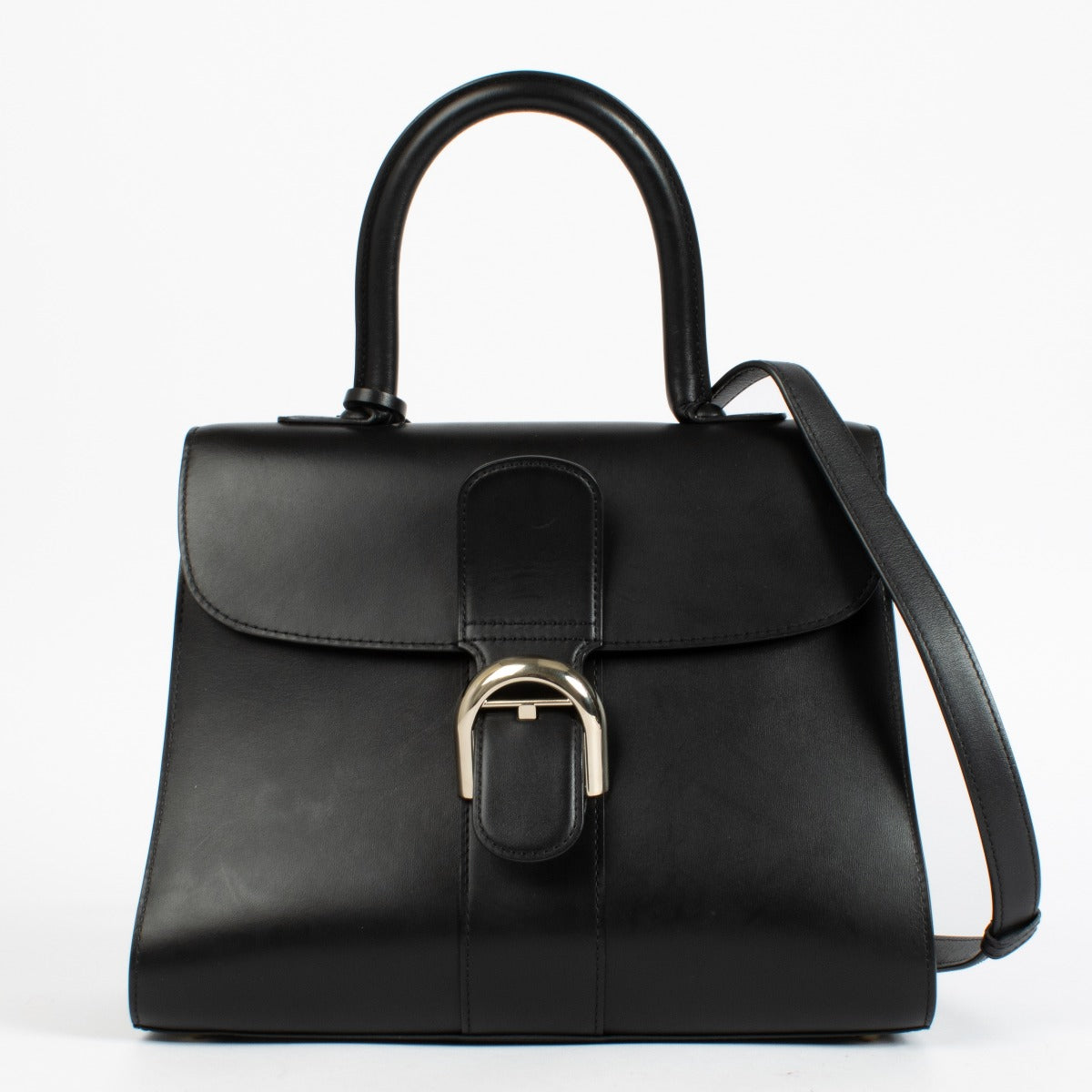 Authentic preloved Delvaux Black Box Calf Brillant MM on Labellov.com