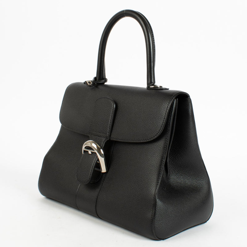 Authentic preloved Delvaux Black Sellier Brillant MM on Labellov.com