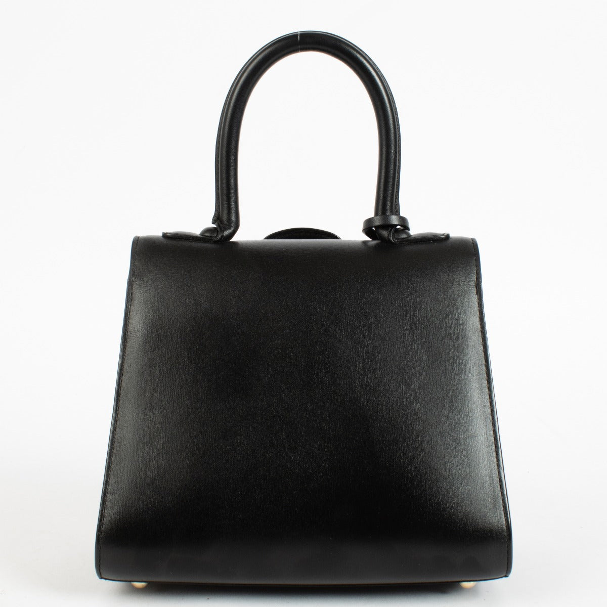 Authentic Delvaux Black Box Calf Brillant Mini Bag on Labellov.com