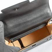 Authentic Second Hand Delvaux So Black Couple Calf Tempête MM Top Handle on Labellov.com