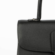 Shop this 100% authentic Delvaux Black Sellier Brillant MM Bag at Labellov.com