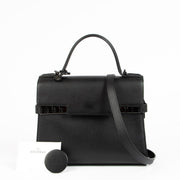 Shop this 100% authentic Delvaux Black Supple Calf Tempête MM Bag at Labellov.com