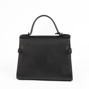 Shop this 100% authentic Delvaux Black Supple Calf Tempête MM Bag at Labellov.com