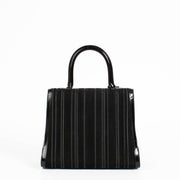Authentic pre-loved Delvaux Black Toile De Cuir / Patent Brillant on Labellov.com