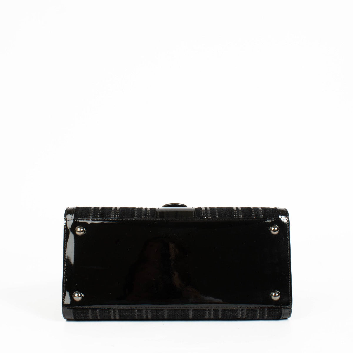 Authentic pre-loved Delvaux Black Toile De Cuir / Patent Brillant on Labellov.com