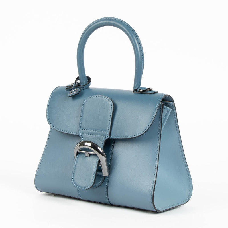 Authentic pre-loved Delvaux Camaieux Box Calf Mini Brillant Bag on Labellov.com