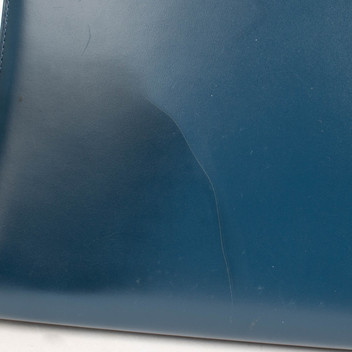 Authentic pre-loved Delvaux Bleu de Prusse Box Calf Brillant MM on Labellov.com