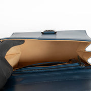 Authentic pre-loved Delvaux Bleu de Prusse Box Calf Brillant MM on Labellov.com
