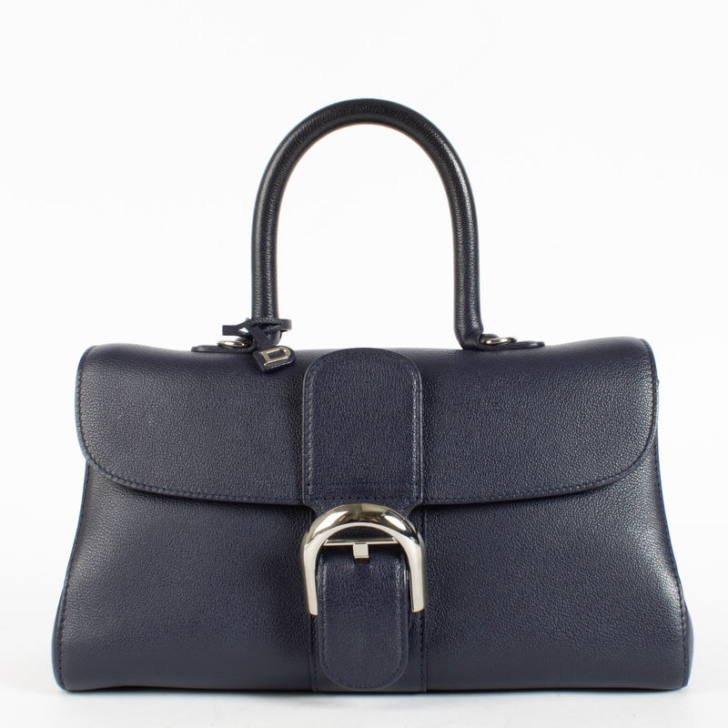 Authentic Second Hand Delvaux Blue Rodeo Calf Brillant East/West Mini on Labellov.com
