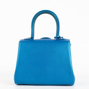 authentic preloved Delvaux Electric Blue Rodeo Calf Mini Brilliant on Labellov.com