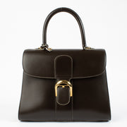 shop 100% authentic second hand Delvaux Ebene Box Calf Brillant MM on Labellov.com