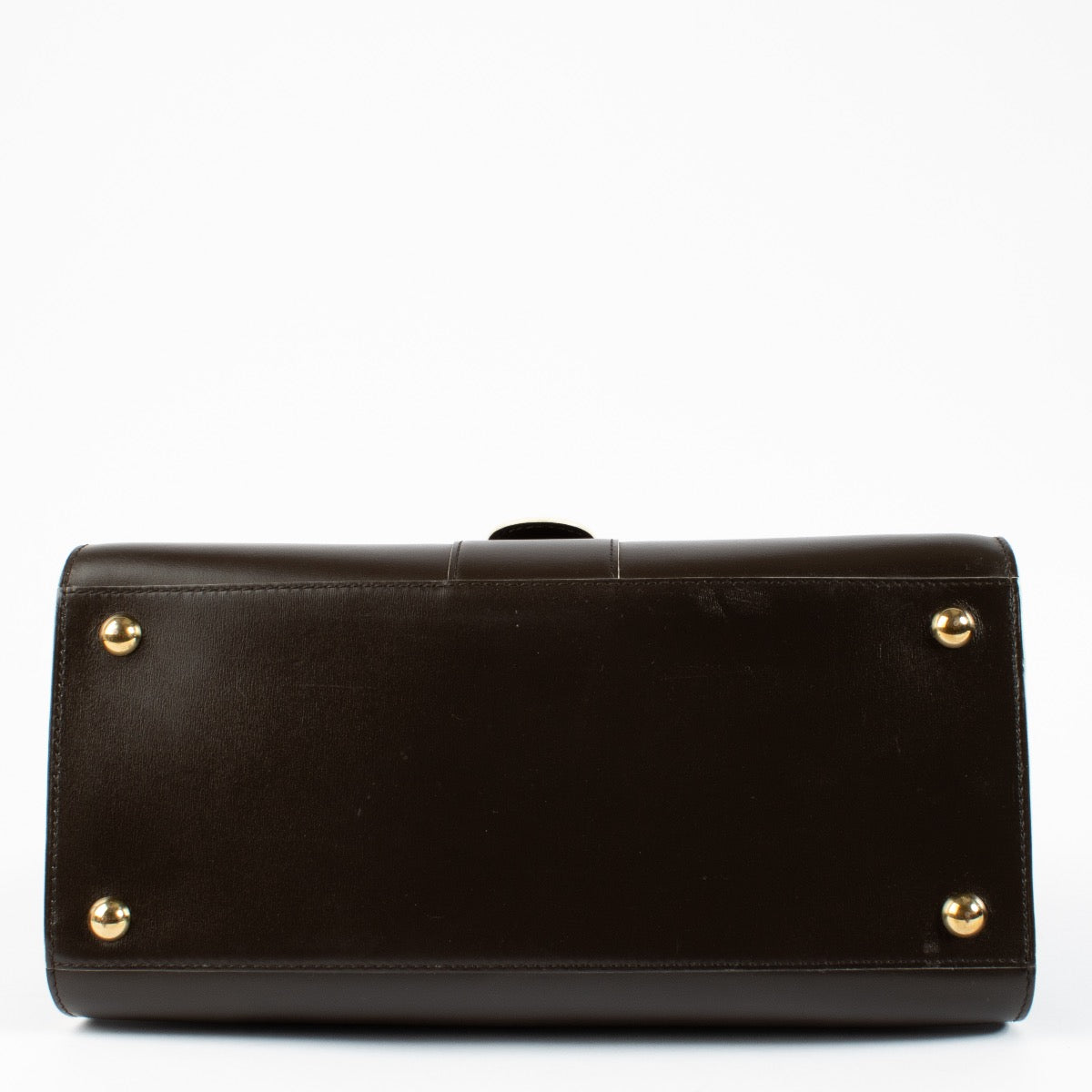 shop 100% authentic second hand Delvaux Ebene Box Calf Brillant MM on Labellov.com