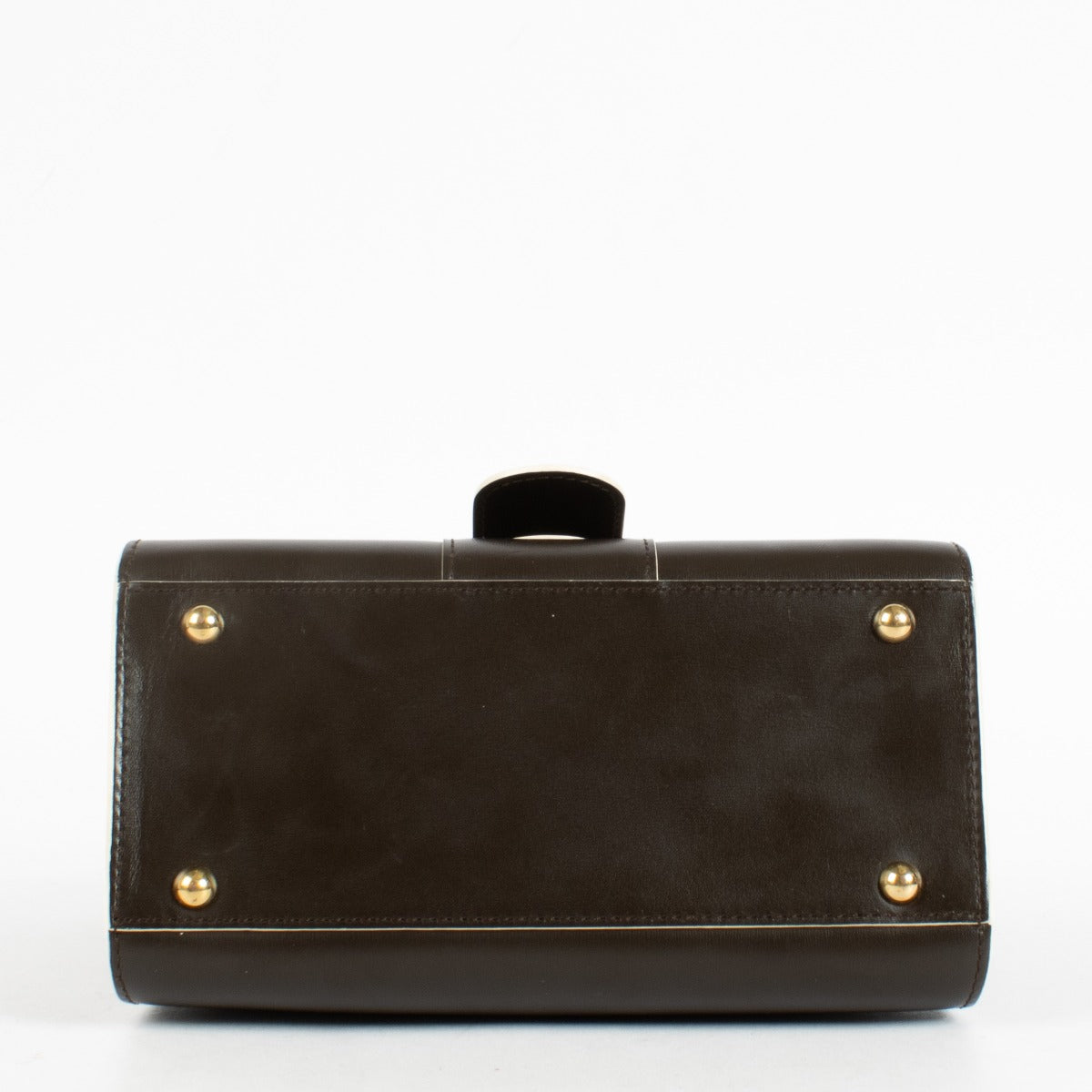 Authentic pre-loved Delvaux Ebène Box Calf Brillant Mini Bag on Labellov.com