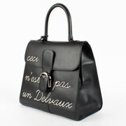 Authentic Second Hand Delvaux Black Brillant L’Humour MM on Labellov.com