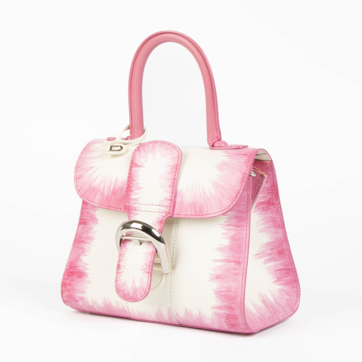 Shop this 100% authentic Delvaux Flamingo Cuir Oeillet Brillant Mini Bag at Labellov.com