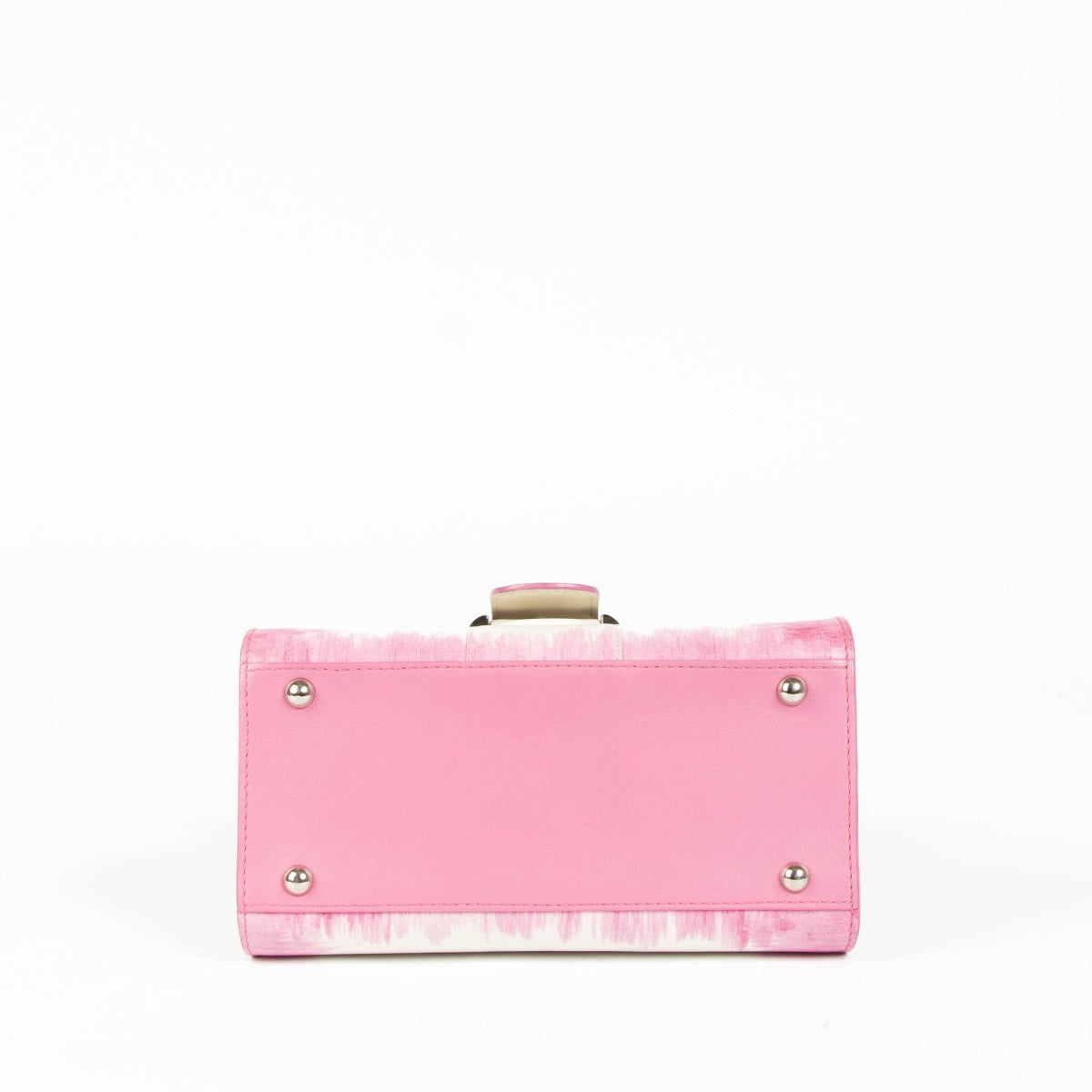 Shop this 100% authentic Delvaux Flamingo Cuir Oeillet Brillant Mini Bag at Labellov.com