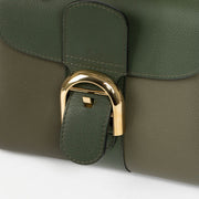 Shop this 100% authentic Delvaux Kaki Camaieux Rodeo Calf Brillant Mini Bag at Labellov.com