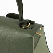 Shop this 100% authentic Delvaux Kaki Camaieux Rodeo Calf Brillant Mini Bag at Labellov.com