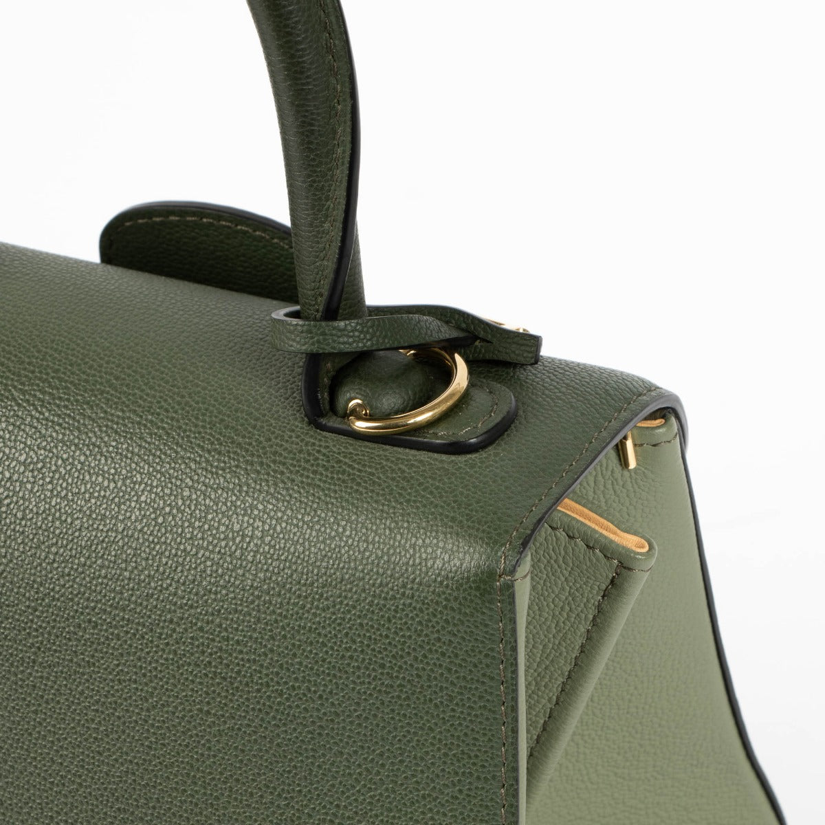 Shop this 100% authentic Delvaux Kaki Camaieux Rodeo Calf Brillant Mini Bag at Labellov.com