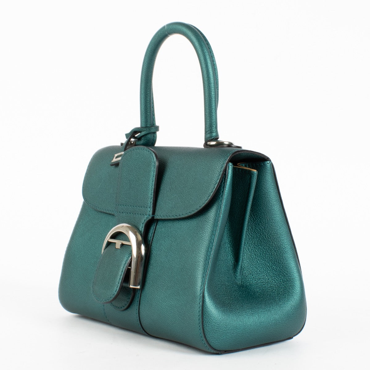 Authentic Second Hand Delvaux Peacock Rodeo Calf Brillant Mini on Labellov.com