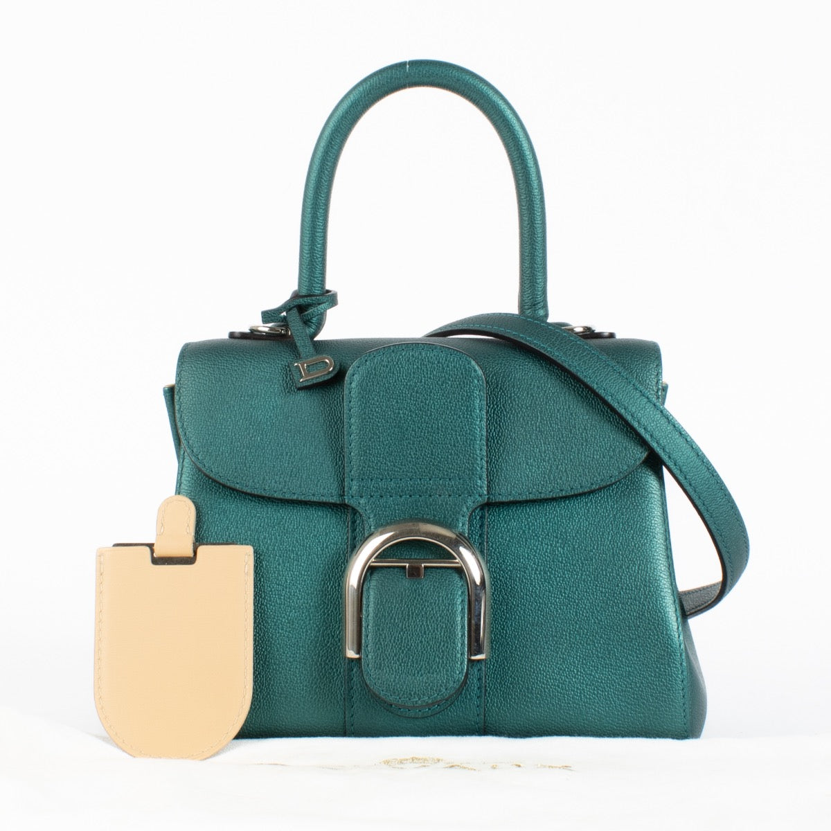 Authentic Second Hand Delvaux Peacock Rodeo Calf Brillant Mini on Labellov.com