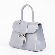 Authentic pre-loved Delvaux Lilas Box Calf Mini Brillant Bag on Labellov.com