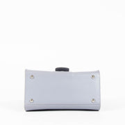 Authentic pre-loved Delvaux Lilas Box Calf Mini Brillant Bag on Labellov.com