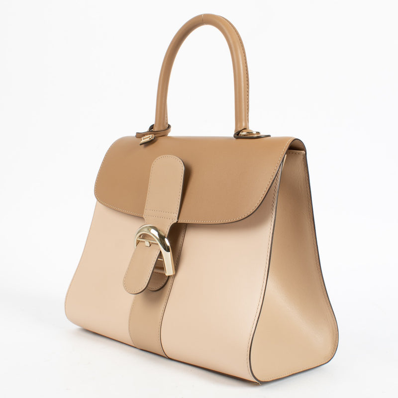 Authentic preloved Delvaux Nude Camaieux Box Calf Brillant MM Bag on Labellov.com