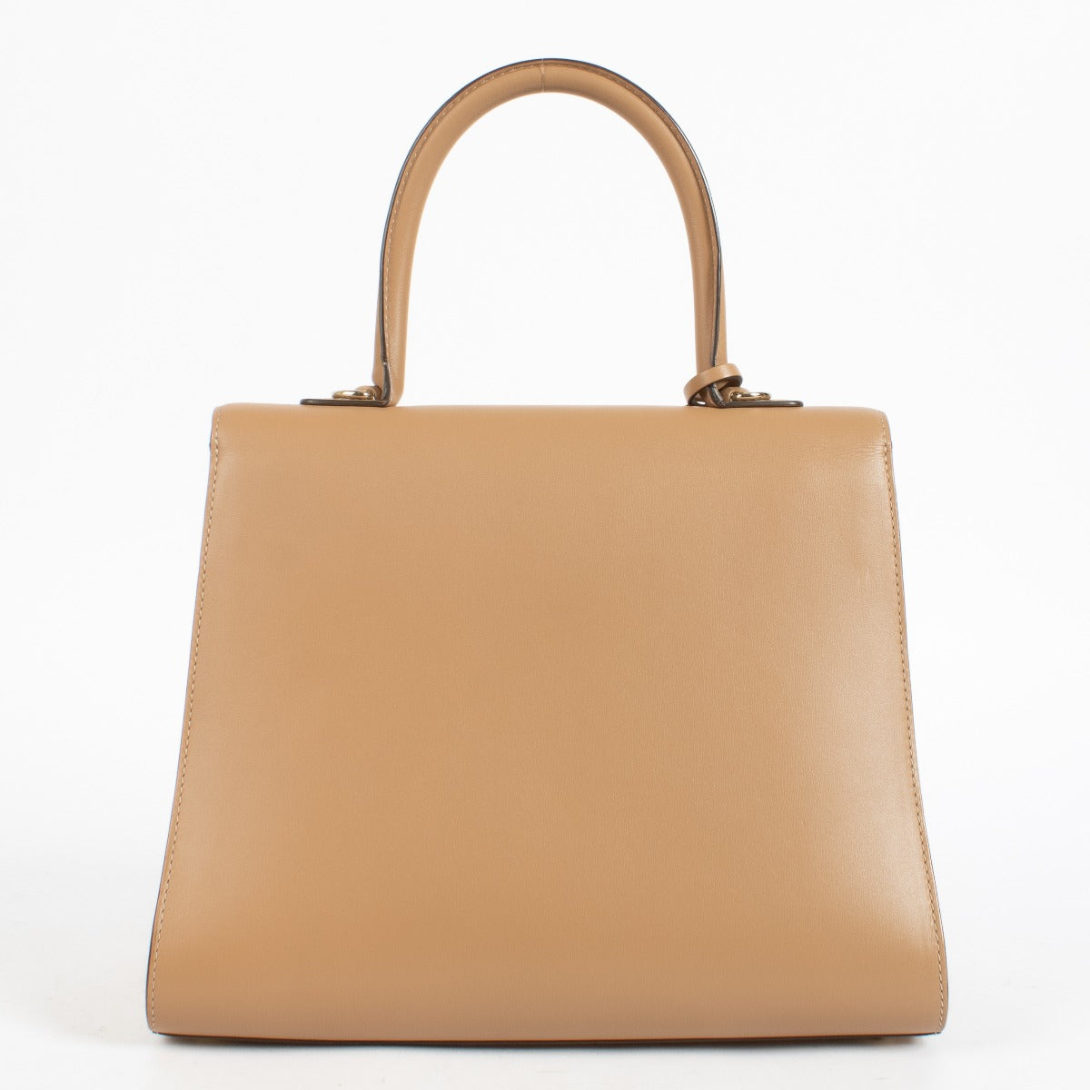 Authentic preloved Delvaux Nude Camaieux Box Calf Brillant MM Bag on Labellov.com