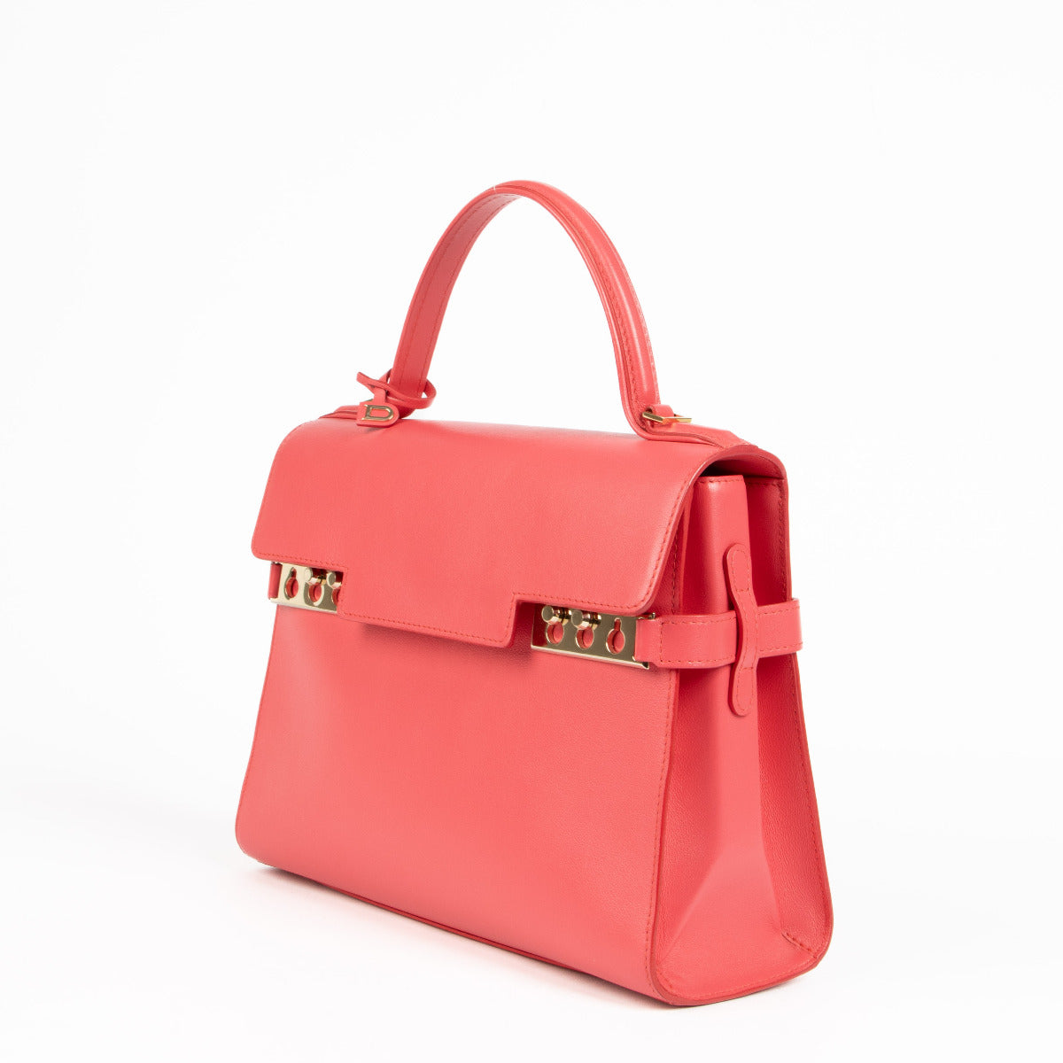 Delvaux Rose Candy Supple Calf Tempête MM Bag aan de beste prijs bij Labellov tweedehands luxe in Antwerpen en Knokke
