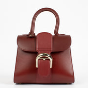 shop 100% authentic second hand Delvaux Rouge De Pourpre Box Calf Brillant Mini on Labellov.com