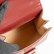 shop 100% authentic second hand Delvaux Rouge De Pourpre Box Calf Brillant Mini on Labellov.com