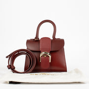 shop 100% authentic second hand Delvaux Rouge De Pourpre Box Calf Brillant Mini on Labellov.com