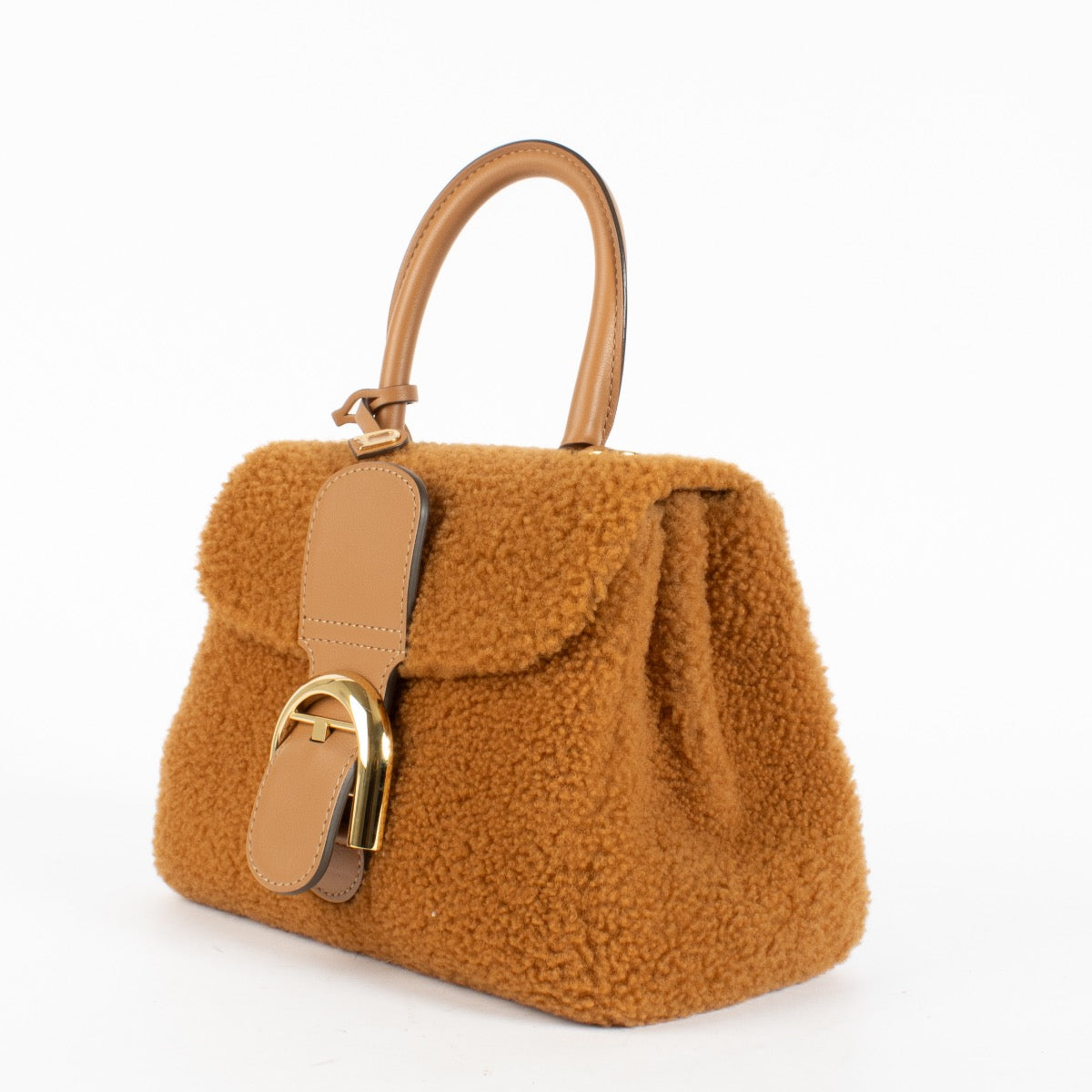Authentic Second Hand Delvaux Vegetal Teddy Brillant Mini Sweet Cloud on Labellov.com