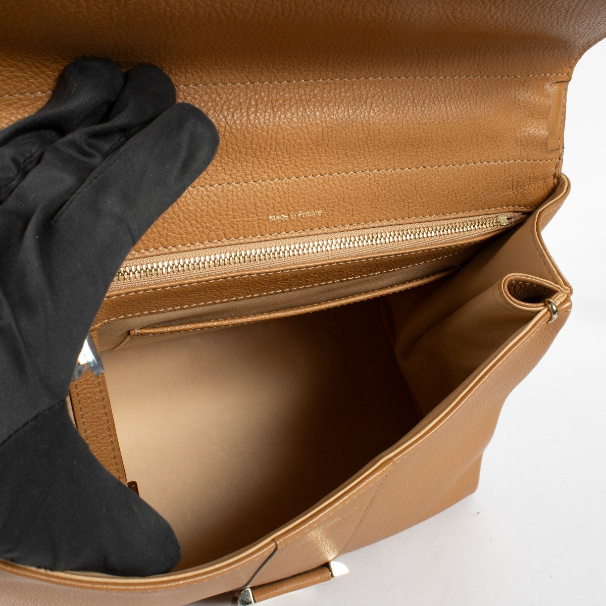 Delvaux Vegetal Sellier Brillant MM Bag