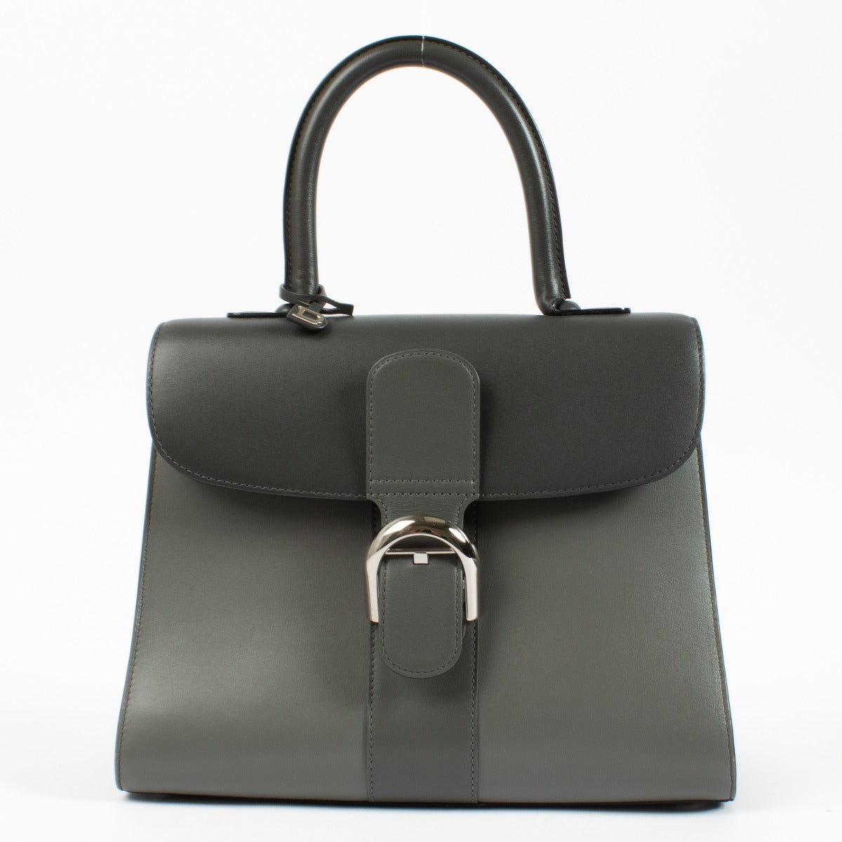 Shop 100% authentic secondhand Delvaux Smoke Camaieux Box Calf Brillant MM on Labellov.com