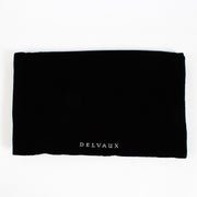 Delvaux Black Velvet Scarf