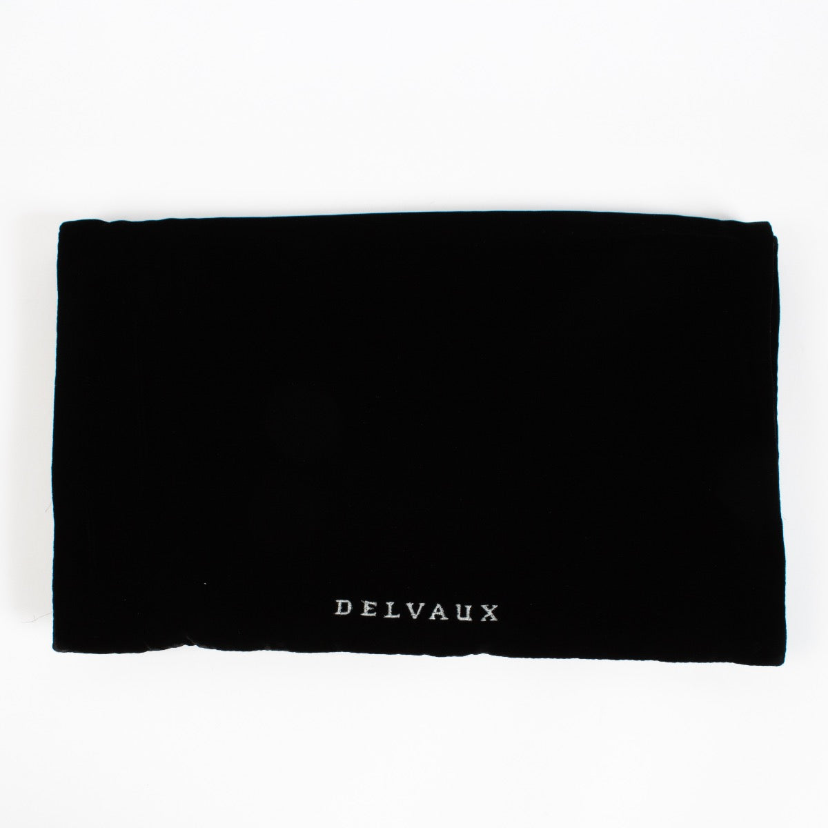 Delvaux Black Velvet Scarf