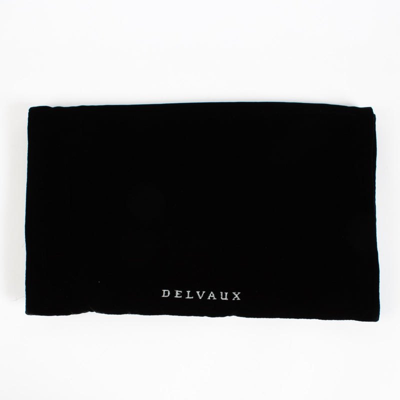 Delvaux Black Velvet Scarf