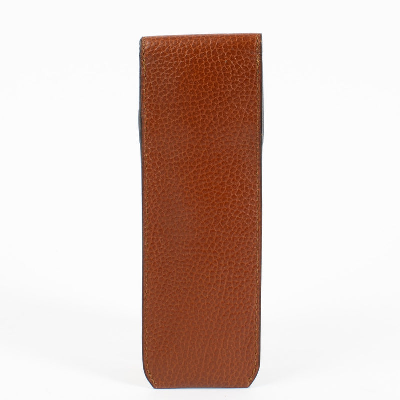 Delvaux Cognac Pen Holder