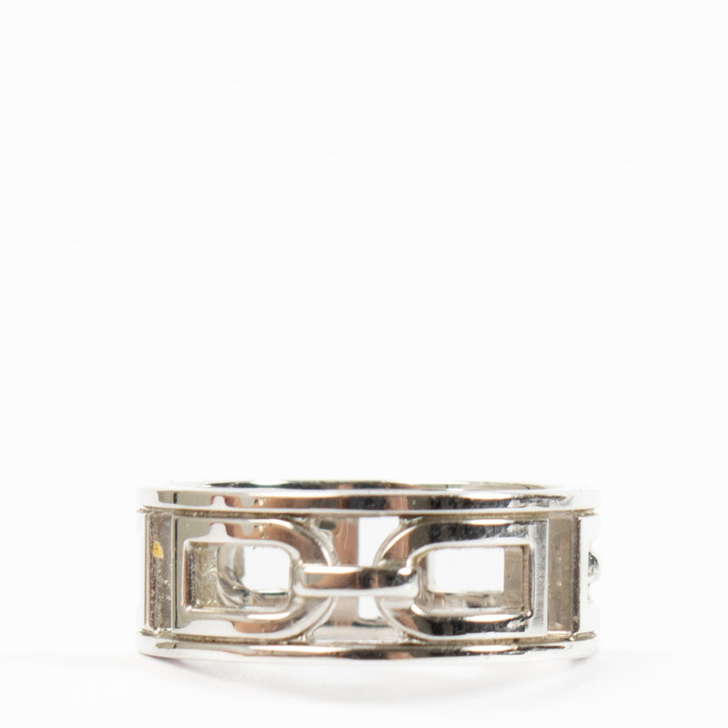 Delvaux Sterling Silver Double D Ring - Size 51