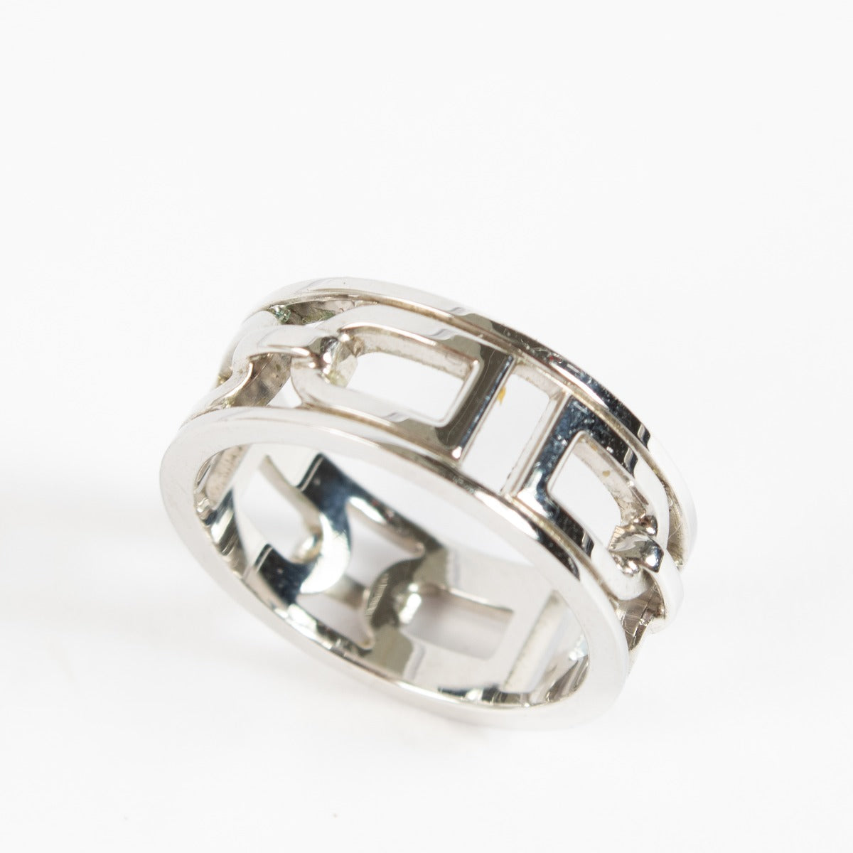 Delvaux Sterling Silver Double D Ring